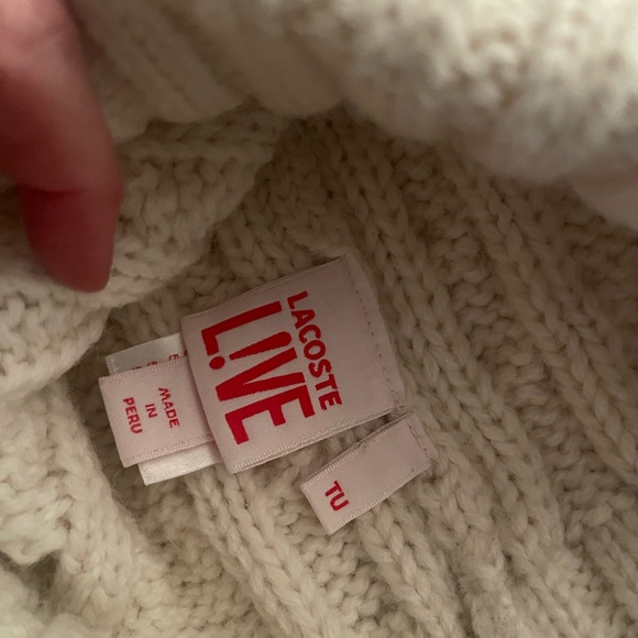 Unisex Alligator Lacoste alpaca Knit Beanie. - Picture 5 of 6